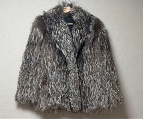 Saga fox fur coat - saga, xl
