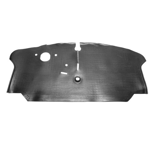 Cab floor rubber mat - cab, left