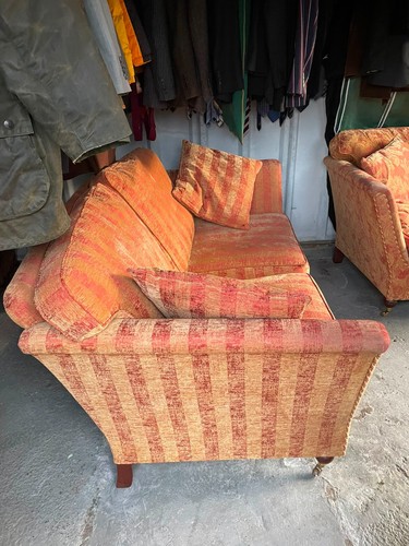 Two matching duresta sofas - matching,
