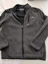 Mens Weird Fish Lockie Grey Jacket Full Zip Size Large (42-44)