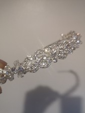 Bride Tiare Silver Diamante