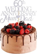 60th Wedding Anniversary Cake