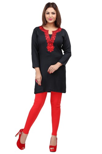 Women rayon cotton kurta - rayon,