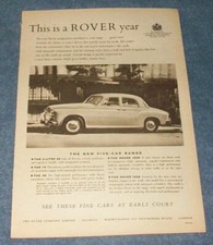 1957 Rover P4 105S Vintage