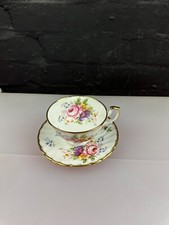 Hudson & Middleton Flower Floral Teacup and Saucer