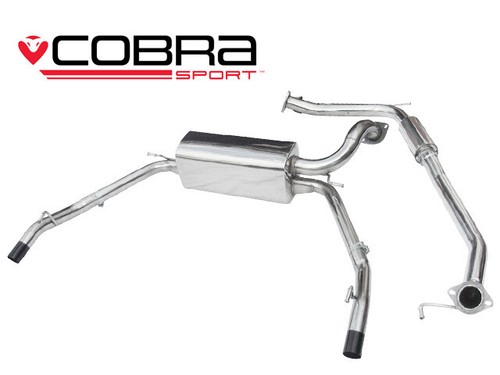 Cobra resonated exhaust - 2.5",