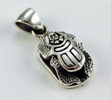 Pendant Silver Egyptian Scarab