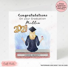 Personalised Graduation Card