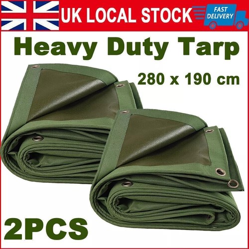 Heavy duty army canvas tarp - duty,