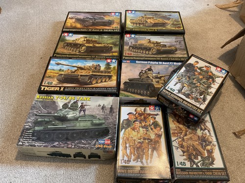 Tamiya and hobbyboss 48 - and,