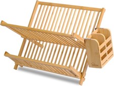 Bamboo Wooden Dish Drainer