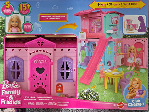 Barbie chelsea foldable - chelsea, pop-up