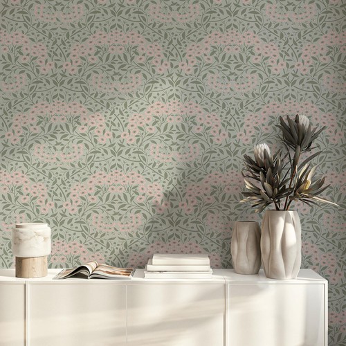 Vintage floral damask - floral,