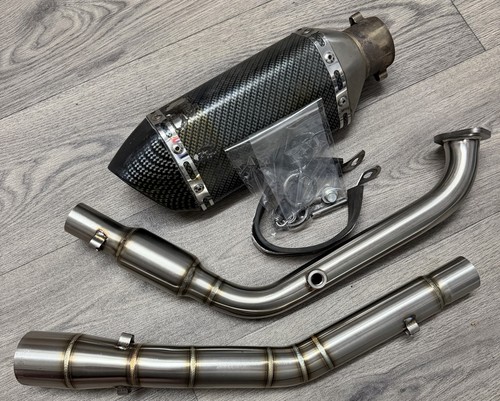 Yamaha 125 full exhaust - yamaha, mt-125
