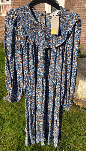 Boden ditsy floral smocked - ditsy,