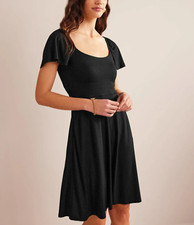 BODEN Square neck jersey mini