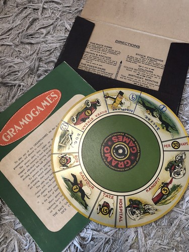 Gramogames late 1920’s/early