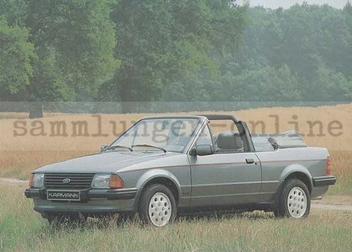Ford escort cabriolet karmann - escort,