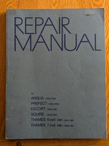 Classic ford car - repair, manual