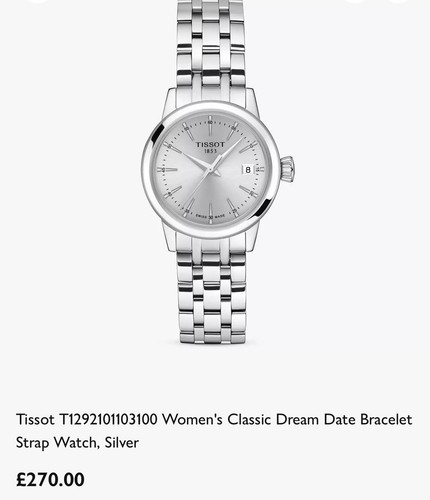 Tissot ladies small - tissot, watch