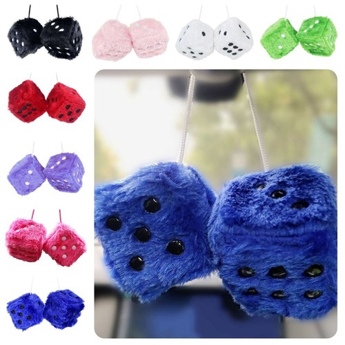 Fuzzy plush - plush, dice