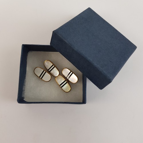 Vintage men gold tone mother - tone,