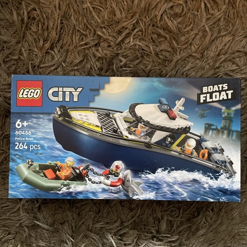 Lego city 60456 police boat - lego,