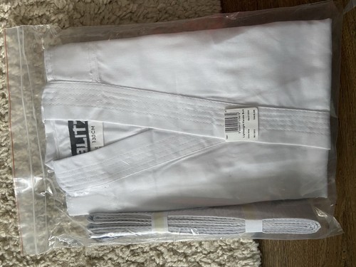 White martial arts uniform - gi,