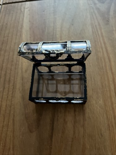 Small black pirate chest - 4,