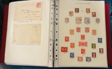 Album Of Postal History Includes Pre Stamp, 1d Red Covers And Revenue Stamps 