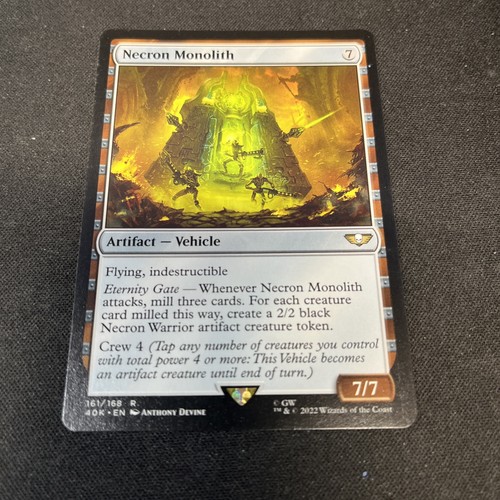 Necron monolith 40k mtg - 40k,