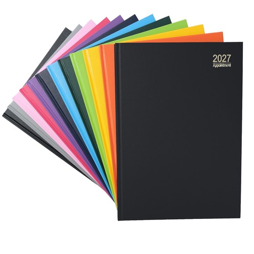 2027 appointment diary day - 2027, a4