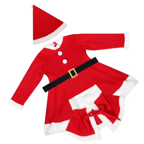 Set girls christmas santa - 1,