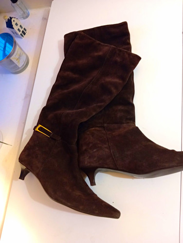 Women brown suede knee - women’s,