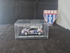 DEAGOSTINI RALLY CAR COLLECTION Peugeot 206 WRC Mille Miglia 2003 1:43