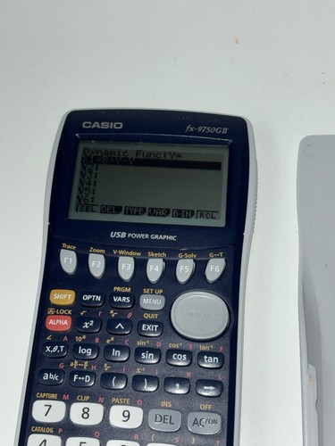 Casio 9750gii graphic - 9750gii,