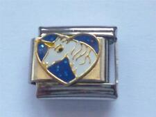 SILVER  UNICORN   LINK CLASSIC ITALIAN CHARM fits all 9mm Italian bracelet SE13