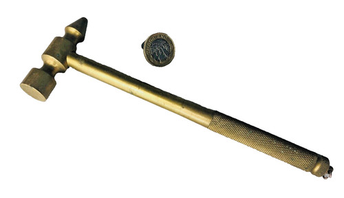Hammer auction gavel - auction, brass
