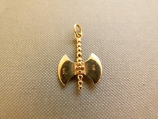 14ct Yellow Gold Labrys