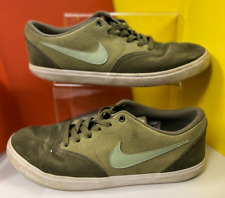 Nike Men's SB Check Solarsoft Skate Green Trainers Size UK 9 FREE POST