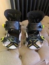 Salomon Defender Snowboard Bindings Large (L) UK Boot Size 9.5-12.5 - VGC