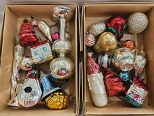 Antique & Vintage Christmas Decorations / Ornaments / Baubles - Mercury Glass