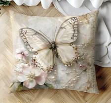 Vintage Butterfly Pearls Lace
