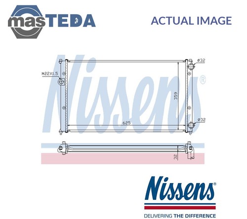 652441 engine cooling radiator - 652441,