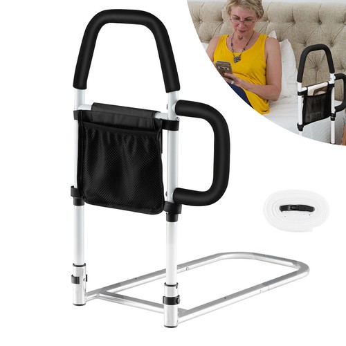 Elderly adults bed rail safety - bed,