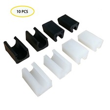 10x U-Type Plastic Non-Slip