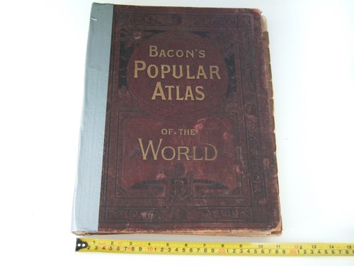 Bacon popular atlas the - bacon’s, of