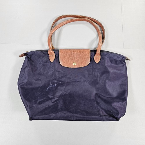 Longchamp tote bag purple - longchamp,