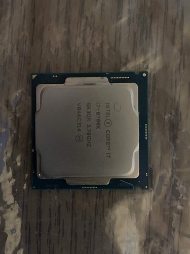Intel core 8700k cpu - intel,
