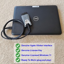 For Ford Diagnostic Laptop + Full Forscan with Ext License + vLinker FS